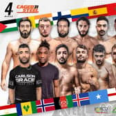 Caged Steel 31 will see MMA fighters from around the world battling at Doncaster Dome on Saturday March 4, 2023