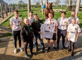 Horncastle Cricket Club unveils Wolds Wildlife Park as new sponsors.