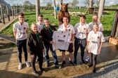Horncastle Cricket Club unveils Wolds Wildlife Park as new sponsors.