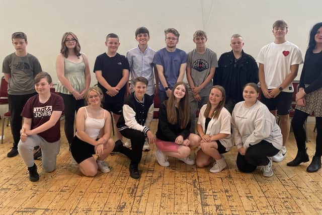 Students from Skegness Academy attended a Talent 1st workshop in London.