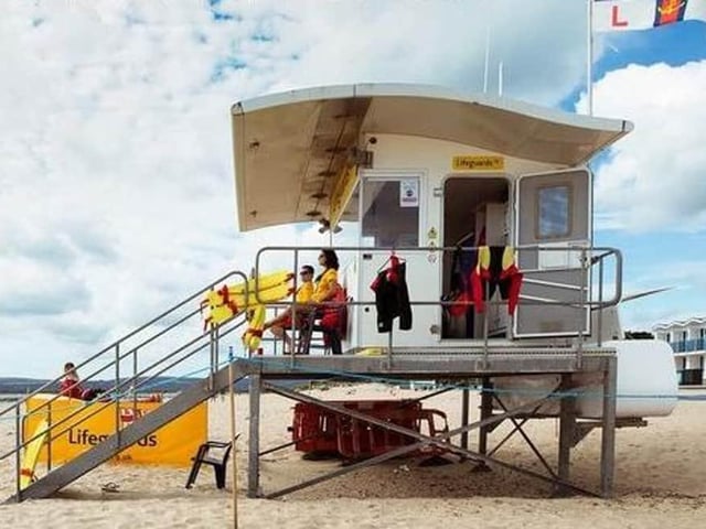 April - Lifeguards patrol the Lincolnshire coast from May to September..