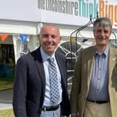 Coun Rob Waltham, Coun Philip Jackson and Coun Martin Hill. Picture: Local Democracy Reporting Service