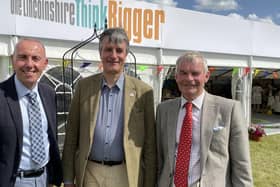 Coun Rob Waltham, Coun Philip Jackson and Coun Martin Hill. Picture: Local Democracy Reporting Service