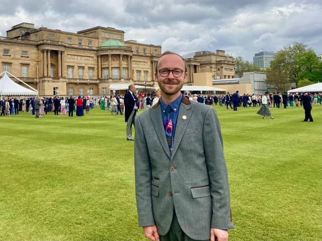 Chairman of Horncastle History and Heritage Society Dr Ian Marshman attended the Coronation Garden Party at Buckingham Palace.