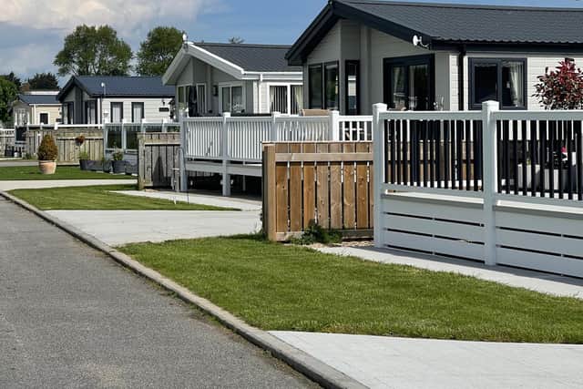 Modern holiday homes await guests who visit Unity Skirlington Coast Yorkshire.