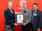 The Petwood Hotel receives a VisitEngland award.