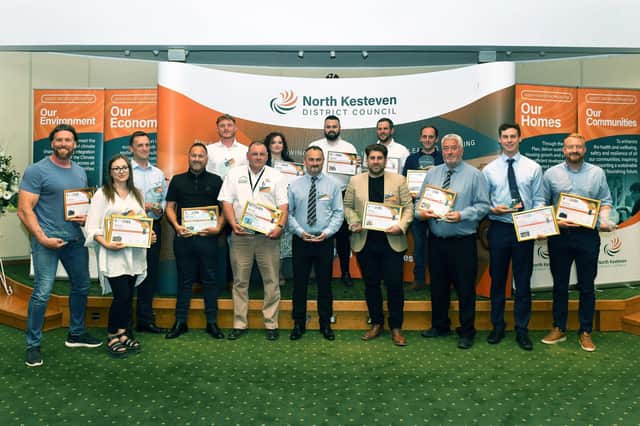 An evening of celebration at the North Kesteven Building Excellence Awards.
