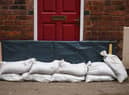 Around 5,000 sandbags were delivered to homes in Nottinghamshire (Photo by Oli SCARFF / AFP) (Photo by OLI SCARFF/AFP via Getty Images)