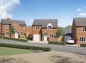 How the new homes will look.