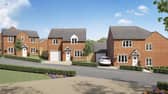 How the new homes will look.
