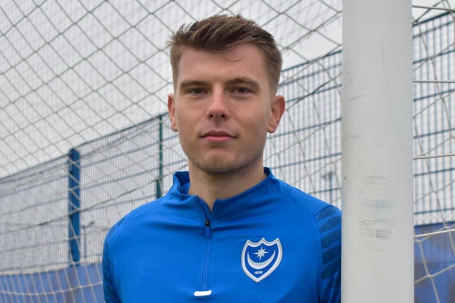 Arrived as Pompey's back up goalkeeper and won't be starting in the league anytime soon.