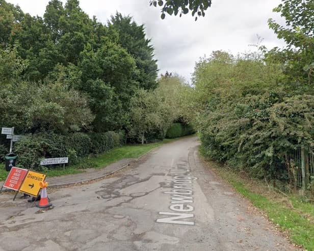 Diversions will be put in place while resurfacing is carried out on Newbridge Lane in Covenham St Mary. Photo: Google