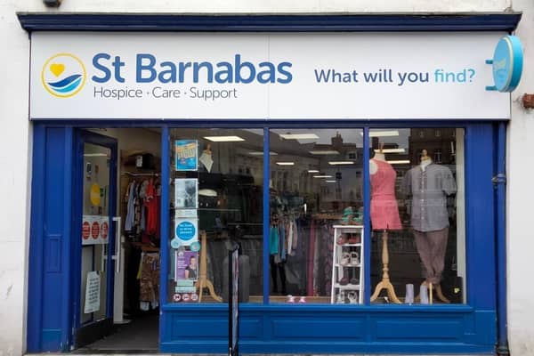 St Barnabas' current store in Market Place, Boston.