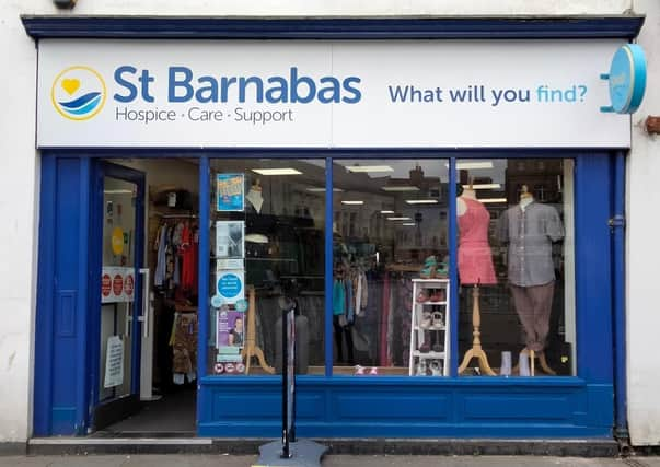 St Barnabas' current store in Market Place, Boston.