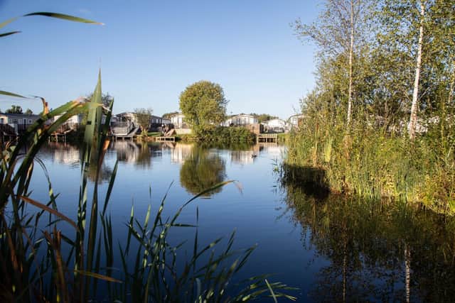 The new Dog and Duck pub is open to all and is situated at Seven Lakes holiday park.