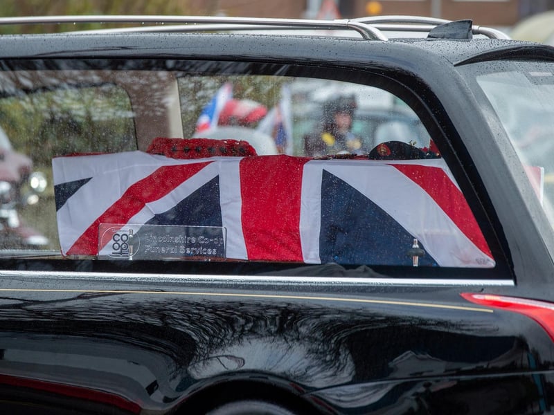 Jack Quinn's funeral.