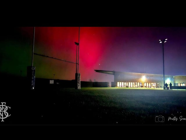 A view of the Northern Lights captured by Molly Sunley, of Boston Rugby Football Club.