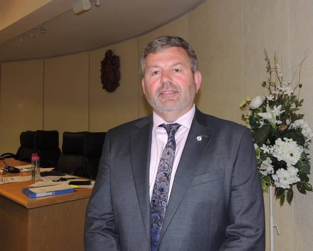Leader of NKDC, Coun Richard Wright.