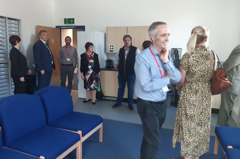 Tour of the new facilities at The Eresby School, Spilsby.