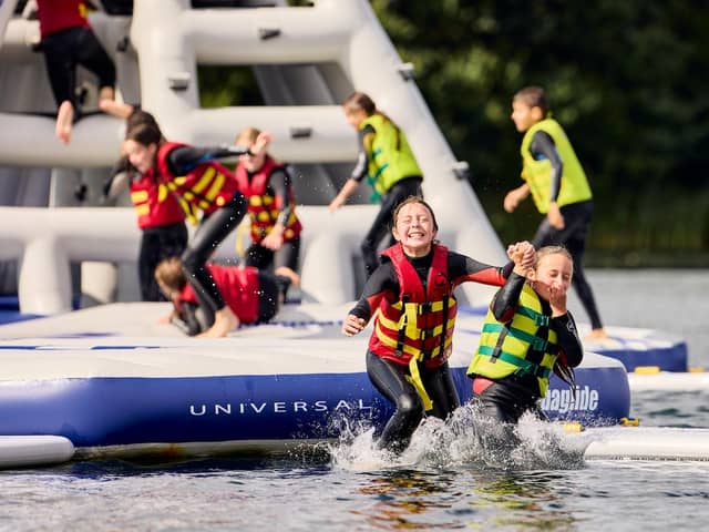 Making a splash at Hatfield Outdoor Activity Centre