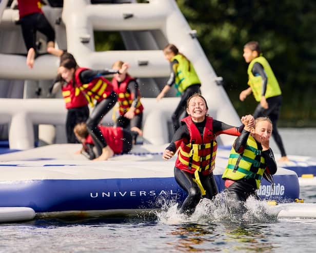 Making a splash at Hatfield Outdoor Activity Centre