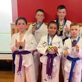 Gainsborough Scorpion youngsters at the Scottish Open.