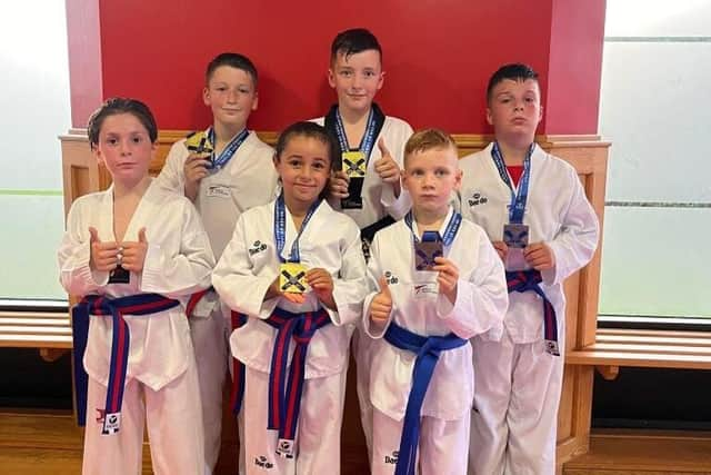 Gainsborough Scorpion youngsters at the Scottish Open.