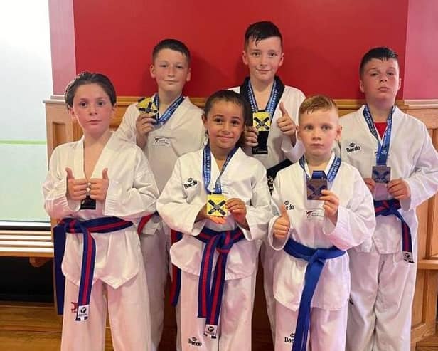 Gainsborough Scorpion youngsters at the Scottish Open.