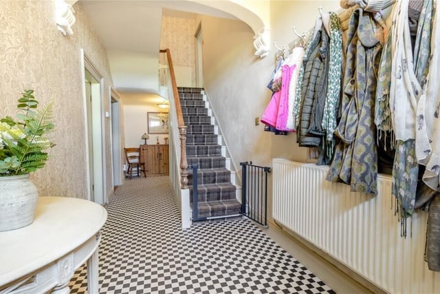 The hallway.