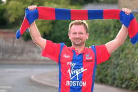 Bempton man Sam Underwood supports Crystal Palace