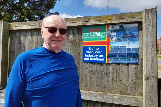 John Lawson, member of the Cliff Villages Action Group in Navenby. Photo: LDRS