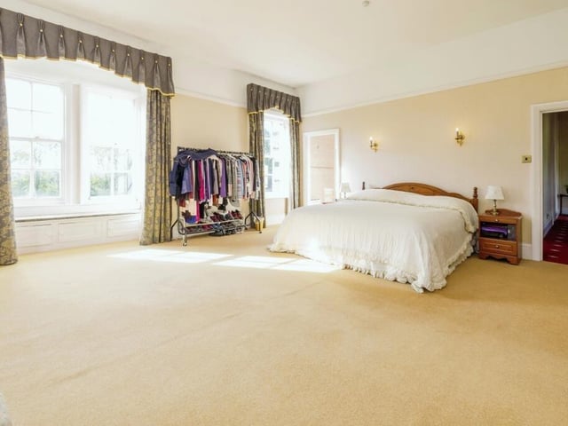 The principal bedroom and ...