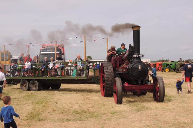A scene from Carrington Rally in 2023.