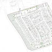 A plan of the new homes planned for North Thorseby.