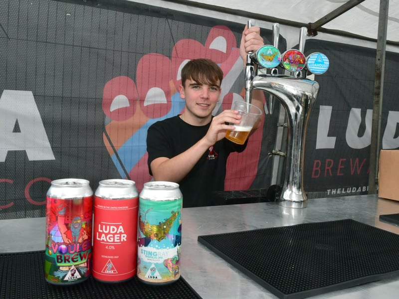 James Gilliatt, supervisor at Luda Brewing Company, Louth.