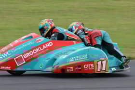 Ellis and Clement in action at Croft.