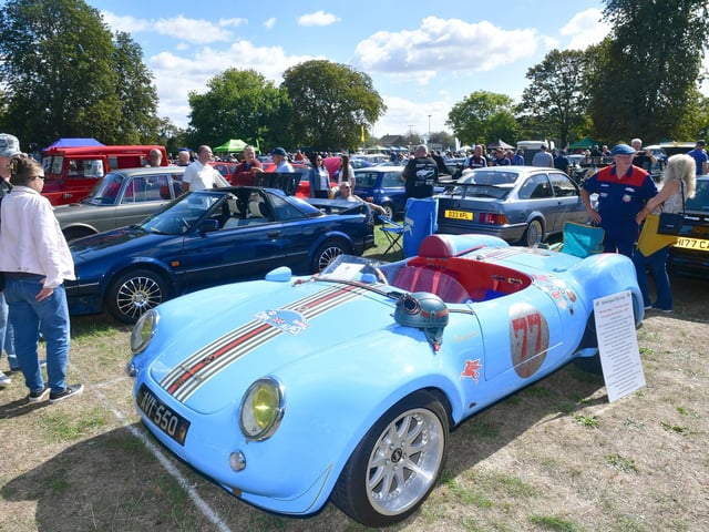 Some amazing machines on display at Sleaford Classic Car and Motorcycle Show.