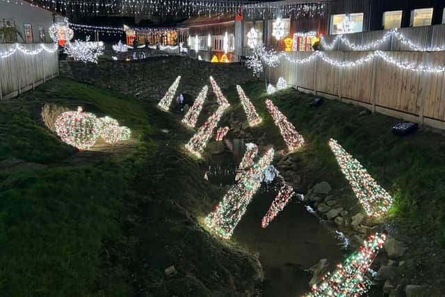 Brigg Garden Centre lights up for Christmas spectacular