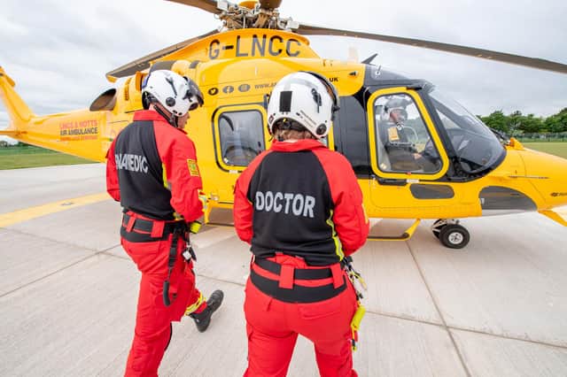 The highly skilled doctors, paramedics and pilots help people across Lincolnshire and Nottinghamshire, involved in life-threatening incidents every single day.