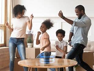 The portable and wireless speaker can entertain the family anywhere in the home. Image: ENACFIRE