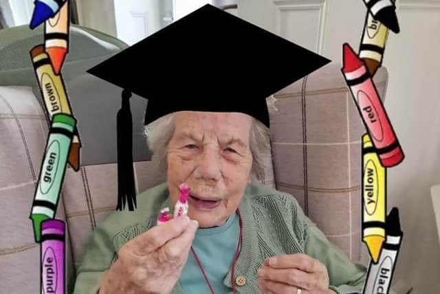 It's graduation day for Joyce Knight.