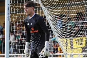 Goalkeeper Ellis Craven has extended his loan spell with Boston United. Pic: Lee Keuneke.
