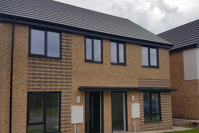 ELDC delivered homes in Draycott Way, Chapel St Leonards.