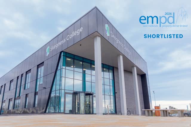 The £18.6m campus building has been shortlisted for a construction project award.