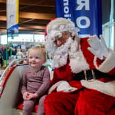 Santa Claus will be meeting children at the Food & Gift Fair at the Lincolnshire Showground