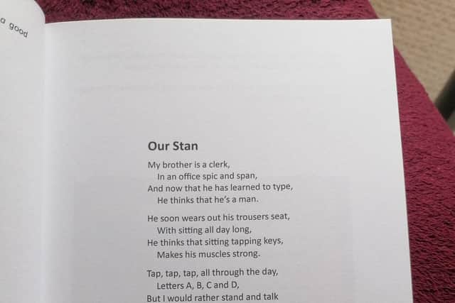 A poem for Betty's brother Stan in A Library Called Life.