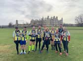 Members off the Boston Community Runners at the Burghley 7.