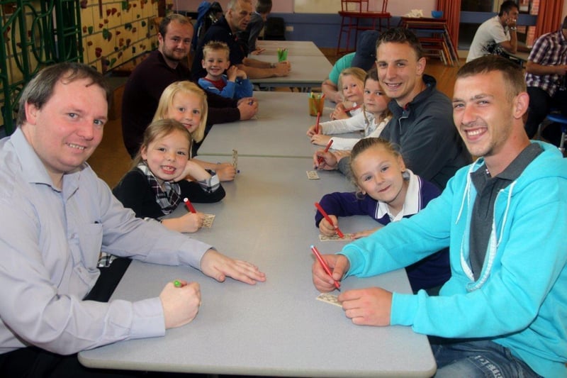 Youngsters at Skegness Infant Academy were joined by their dads for a special bingo evening 10 years ago.