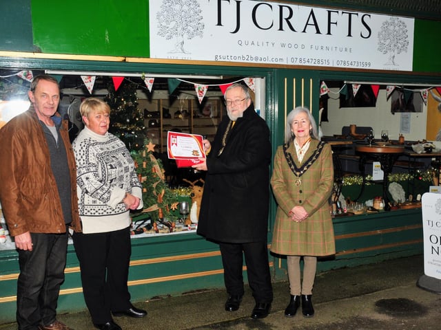 Third place went to TJ Crafts of Bristol Arcade.
