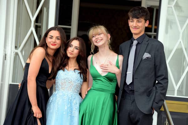 Somercotes Academy's first year 11 prom.